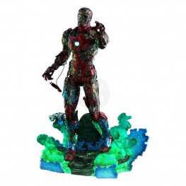 Spider-Man: Far From Home MMS PVC akčná figúrka 1/6 Mysterio's Iron Man Illusion 32 cm